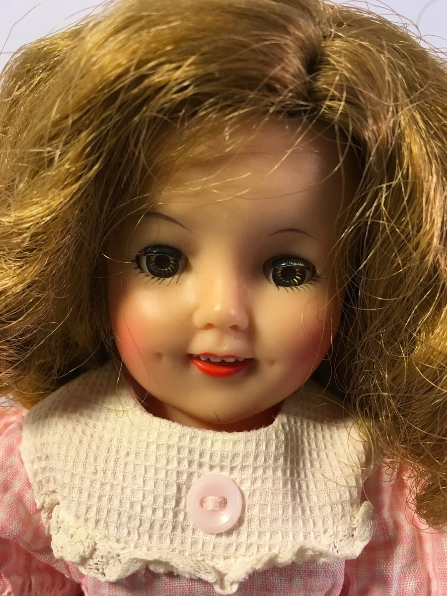 Ideal Shirley Temple ST-12-N Original Dress Excellent Doll | eBay