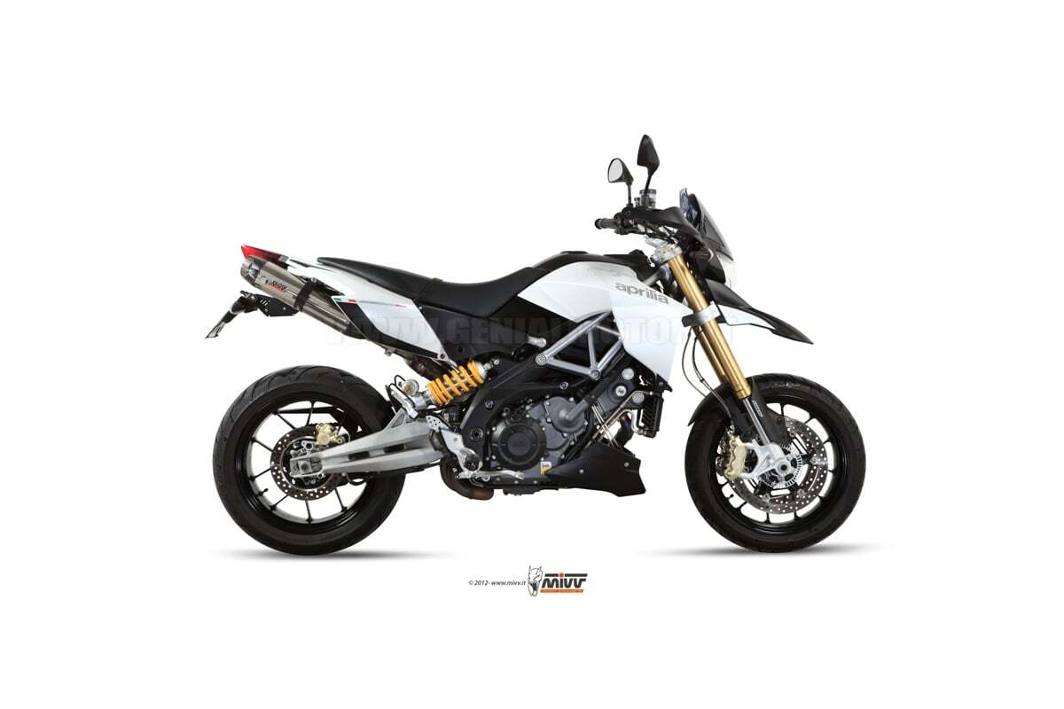 Mivv Exhaust Mufflers Suono Underseat for Aprilia Dorsoduro 1200 2012 > 2016