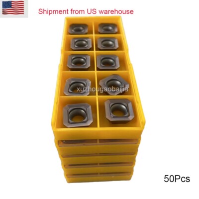 50 piece/ 5Box  SEKT1204AFTN-FK CNC carbide milling insert SEHT 1204 For KM12