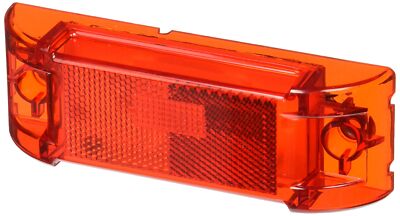 RoadPro RP-21002R 6'' x 2'' Sealed Light with Reflective Lens - Red
