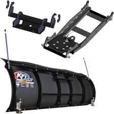 Polaris Ranger 900 Xp Kfi 60 Pro Poly Snow Plow Blade Push Tube Mount 14-19