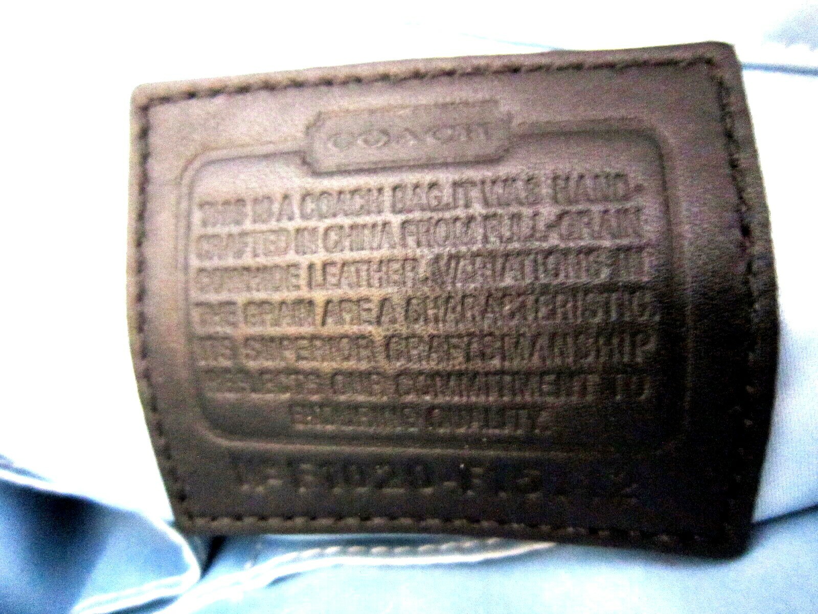 Authentic COACH Black Leather Top Handle Zipper Handb… Gem