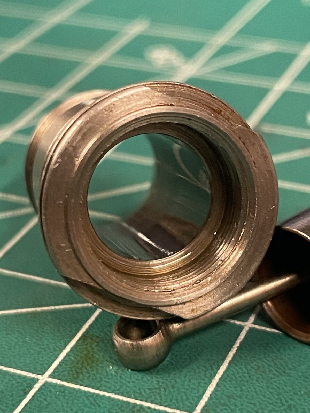 Cox TeeDee .049 Cylinder Blank, Unported And Not Bored With Used Piston ...