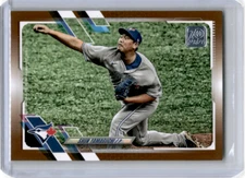 2021 Topps Gold #18 Shun Yamaguchi   SN2021   Toronto Blue Jays