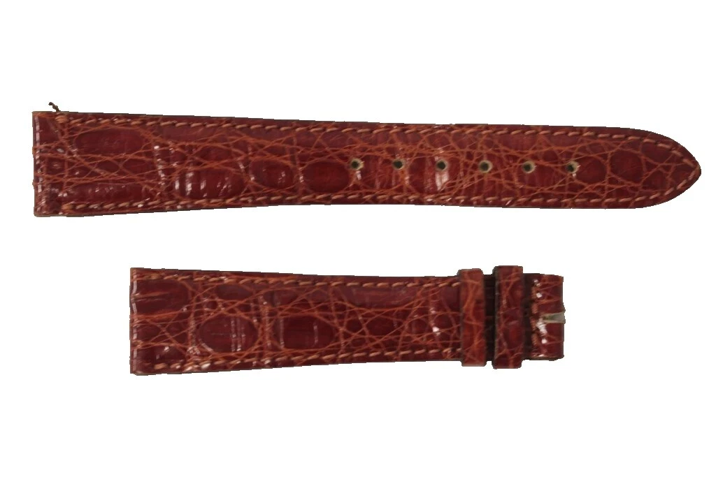 Patek Philippe Brown Leather Wristwatch Bands