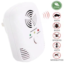 Ultrasonic Pest Repeller, 2,150 Sq. Ft Protection Per Unit, 110dB, Non-toxic