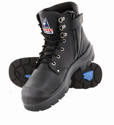 Steel Blue Steel Toe Work Safety Boots 