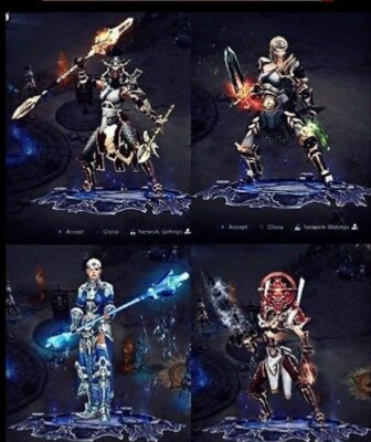 Diablo 3 - Ps4/Ps5/Xbox One/Nintendo Switch - Primal Mönch Sets - Unmodded