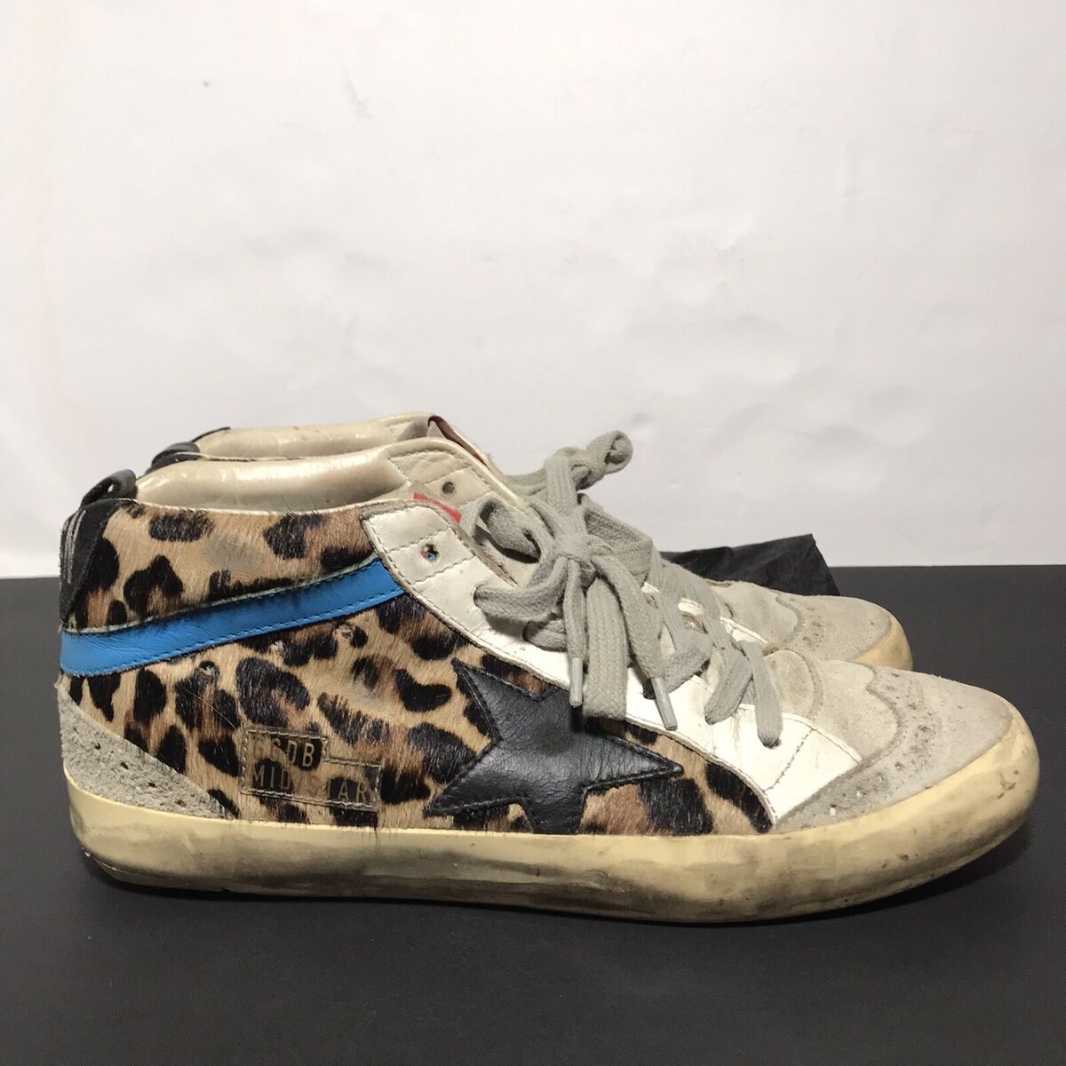 Golden Goose Mid Star Leopard Print Sneakers | eBay Golden Goose Mid Star Leopard Print Sneakers | eBay