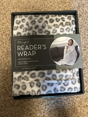 Blissford Living Reader s Wrap/Shawl Soft & Luxurious Lightweight 22 X 88 NWT