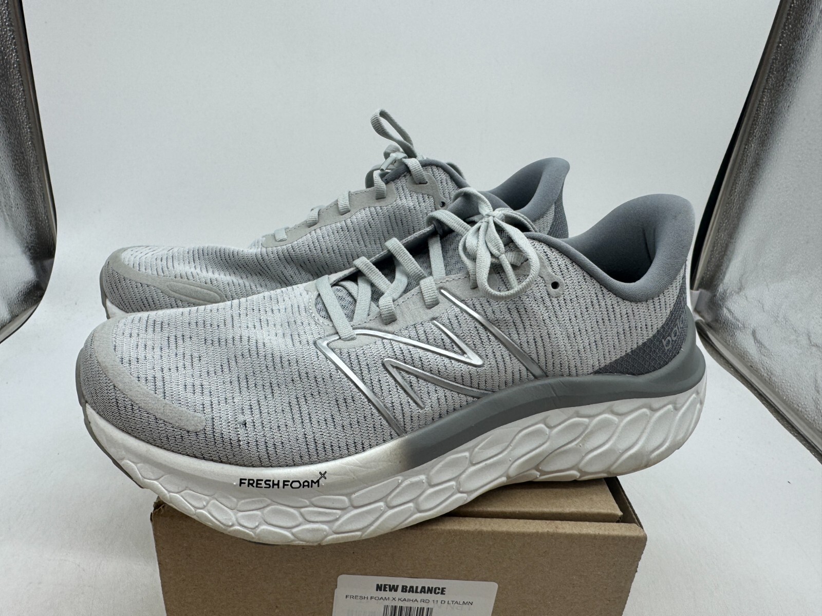 New Balance Fresh Foam X Kaiha Athletic Running Sneakers Mens Gray Lace-Up – 11 New Balance Fresh Foam X Kaiha Athletic Running Sneakers Mens Gray Lace-Up – 11