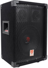 RSG8 8  300W 2-Way 8   Passive Dj/Pro PA Speaker, Pole Mountable, Black