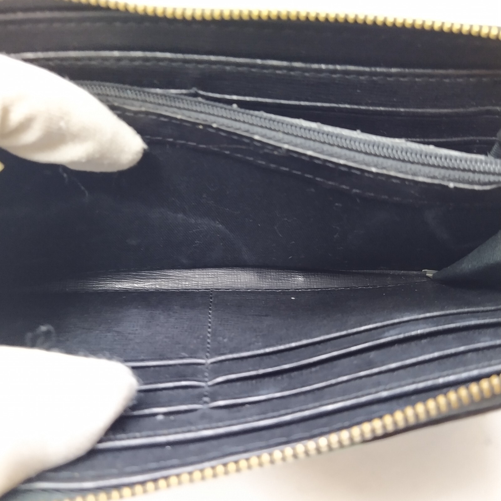 Fossil Patchwork Multicolor Leather Zip Around Cr… - image 14