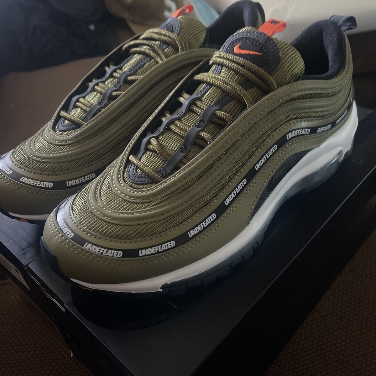 Nike Air Max 97 Undefeated Militia Green QS Mens Size Brand New