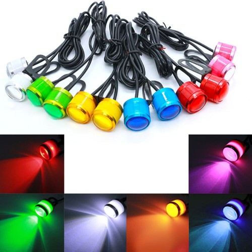 2x Motorcycle Parts Eagle Eye Flashing Signal Led Lights Accessories Universal - Picture 2 of 17