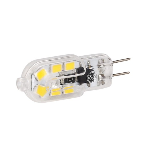 5X G4 Led Bulbs Clear/Milky White Shell Chandelier Warm White Bulb 3w 220v - Picture 12 of 16