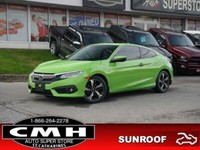 2016 Honda Civic Coupe Touring COUPE NAV CAM LEATH ROOF 17-AL