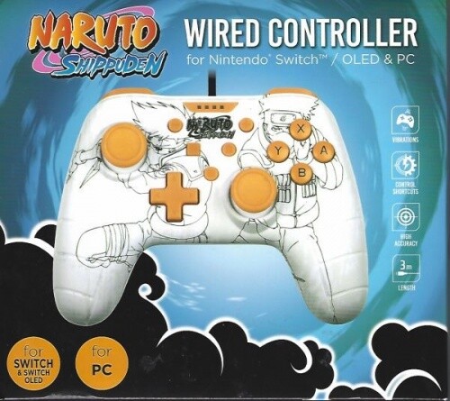 Könix Naruto Shippuden Controller für Nintendo Switch und PC