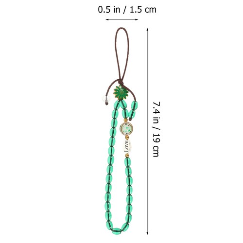 3 Pcs Mobile Phone Straps Hanging Wrist Beads Decoration Acessory - 第 4/12 張圖片
