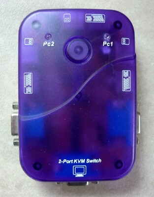 2-PORT KVM Switch Manual Model: DD 202 # 1-Stück #