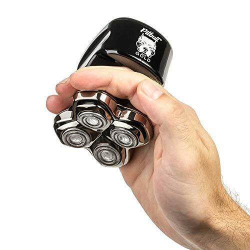 Pitbull Gold PRO Head Shaver for Men,Wet/Dry 4 Hair Trimmer with