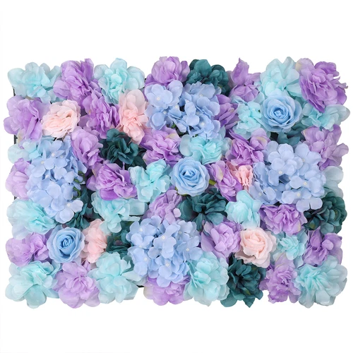 Artificial Flower Wall Panels for Wedding Backdrops and Home Interior Decoration - Picture 172 of 286