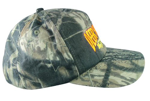 Deer Hunter WizardWorks Snapback Camo Hat Outdoors Simulation 1997 Vintage USA - Picture 3 of 6