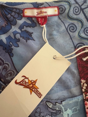 Joe Browns Beaded Sleeveless Tunic Multicoloured Lace Size 14 T2490 ZS132 - Picture 7 of 8