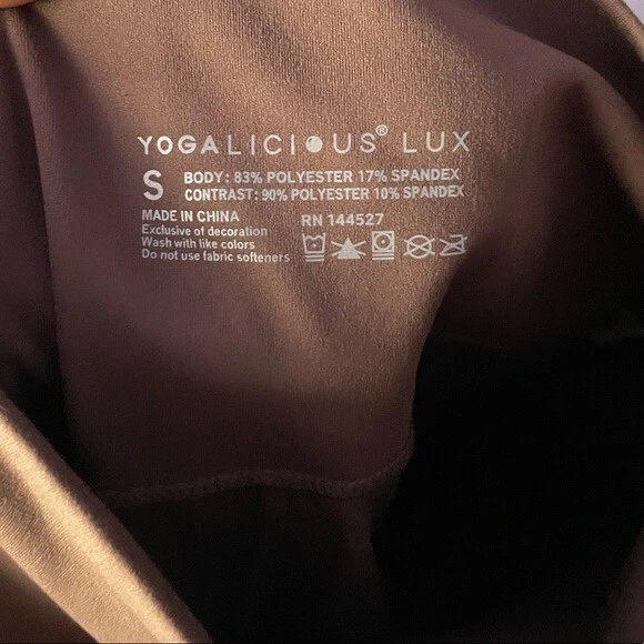 yogalicious high rise leggings