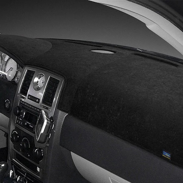 For Rolls-Royce Corniche 1976 Dash Designs Brushed Suede Black Dash Cover