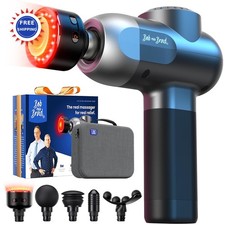 Massage Gun with Heat Red LED  Infrared BOB AND BRAD C2 Deep Tissue Percussion
