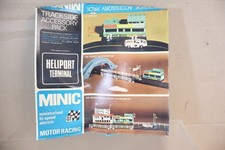 TRIANG MINIC MOTORWAYS M1811 BROWN HELIPORT TERMINAL SET BOXED 3om