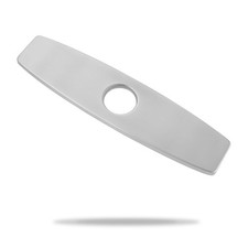 10.2 Inch Faucet Plate, Kitchen or Bathroom Faucet Deck Plate for 1 or 3 Hole...