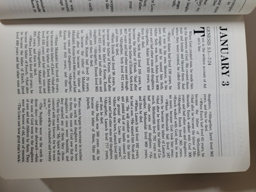 The One Year Bible NIV New International Version Tyndale Red Bonded Leather USA - Picture 5 of 7