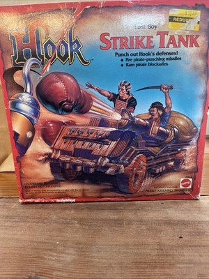 Vintage Mattel 1991 Hook The Movie Lost Boy STRIKE TANK unused MISB