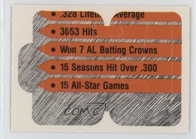 1991 Studio Rod Carew Diamond King Puzzle Pieces Rod Carew #43-45 HOF 0au4