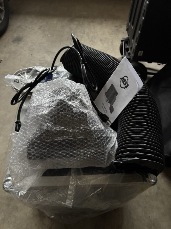 ADJ Entour Ice Fog Machine DMX Manual Compact Water-Based Fluids w/ Case