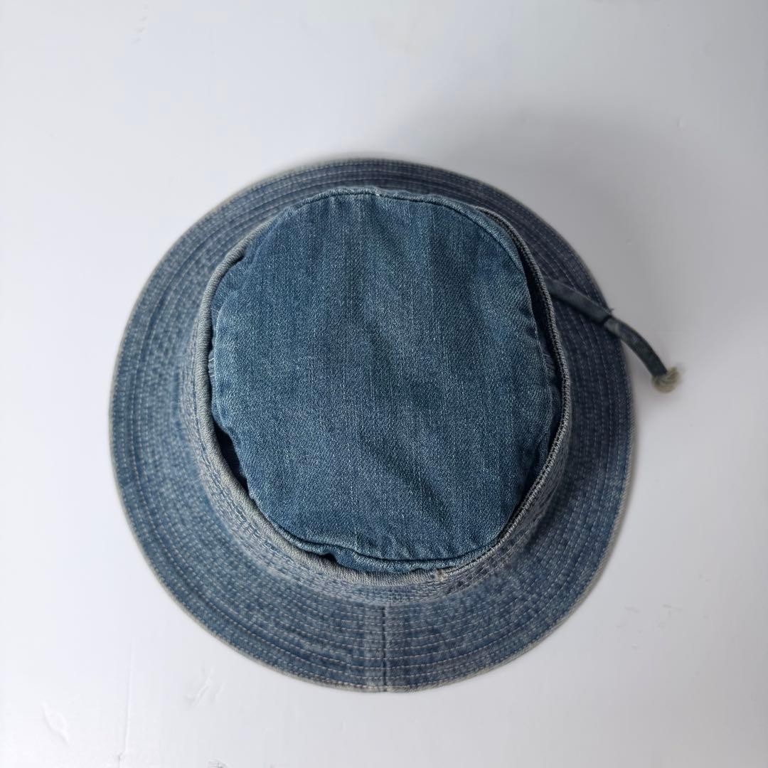 Kapital Denim Monkey Philip Hat Bucket Hat Indigo SIZE:7 3/8〜7 5