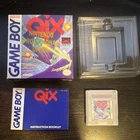 Nintendo Qix for Game Boy CIB w/ Box, Tray & Manual Included