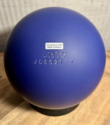 Hammer Purple Solid Urethane Bowling Ball NIB Undrilled 15lbs 4oz