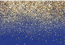 Blue Glitter Backdrop Royal Photo Backdrop for Birthday Party Decoration 7x5FT