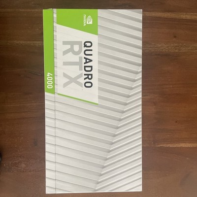 Nvidia Quadro RTX 4000 8 GB GDDR6 3x DP, USB-C PCI-E  