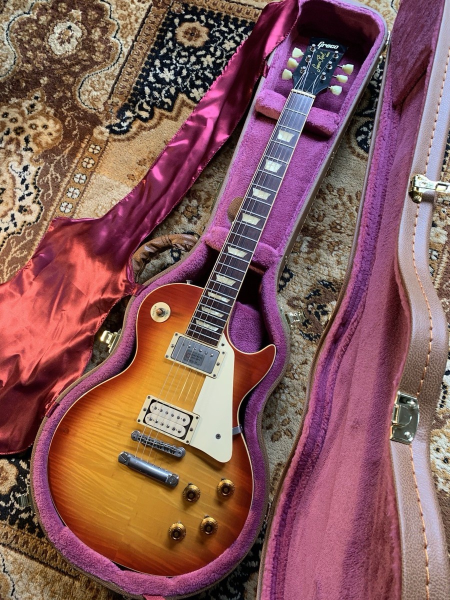 1981 Greco Egf-1000 Super Real sunburst Japan vintage