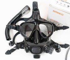 Full Face Dive Mask Support Diving  Snorkeling, Full Face Snorkel Scuba Mask