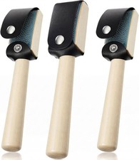 3 Pcs Dance Shoe Brush Suede Sole Wire Ballroom Dance Shoe Cleaner Wood Brush