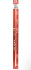 K&S Engineering 8132 Round Brass Tube 9/32" X .014" X 12" (1 Piece)