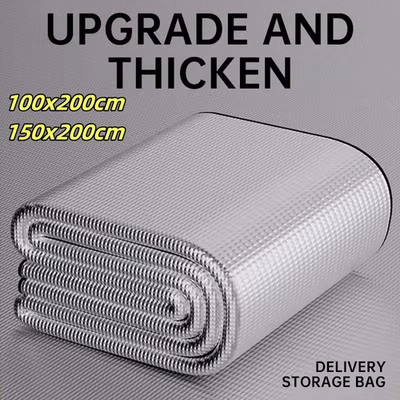 Waterproof Picnic Mat Double Sided Aluminium Camping Beach Moisture Proof