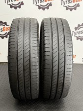 2x 205 65 R16C 107/105T CONTINENTAL VAN CONTACT ULTRA 5+MM TESTED FREE FITING