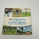 WI SPORTS (NINTENDO WII) WITH MANUAL & SLEEVE