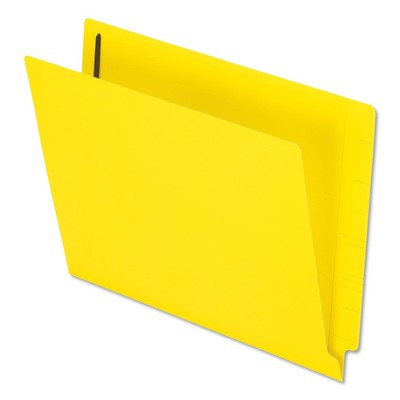Pendaflex H10U13Y Colored End Tab Fastener Folders - Yellow Exterior (50/BX) New